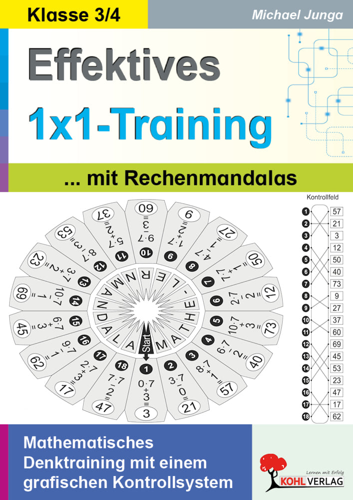 Effektives Einmaleins-Training mit Rechenmandalas (Michael Junga)