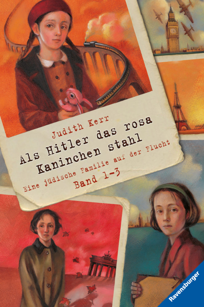 Rosa Kaninchen-Trilogie, Band 1-3 - Als Hitler das rosa Kaninchen stahl (Judith Kerr)