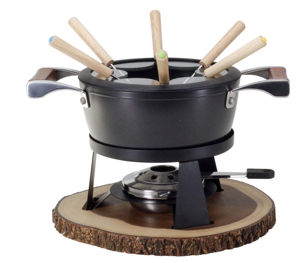 Nouvel Fondue Set "Antik" für Gemüse und Fleisch, 9-teilig