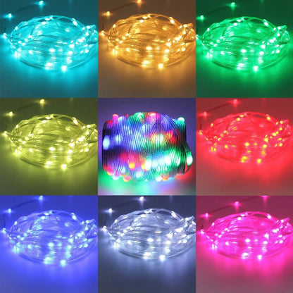 Weihnachts-LED-Lichterkette "Glow", 10 m