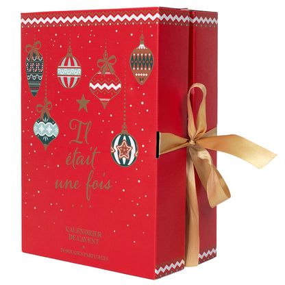 Adventskalender "Weihnachtszauber" mit 24 Duftkerzen