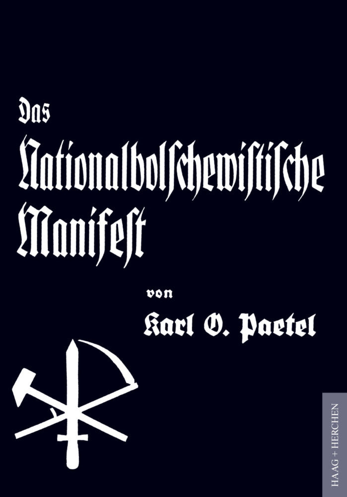 Das Nationalbolschewistische Manifest (Karl O. Paetel)