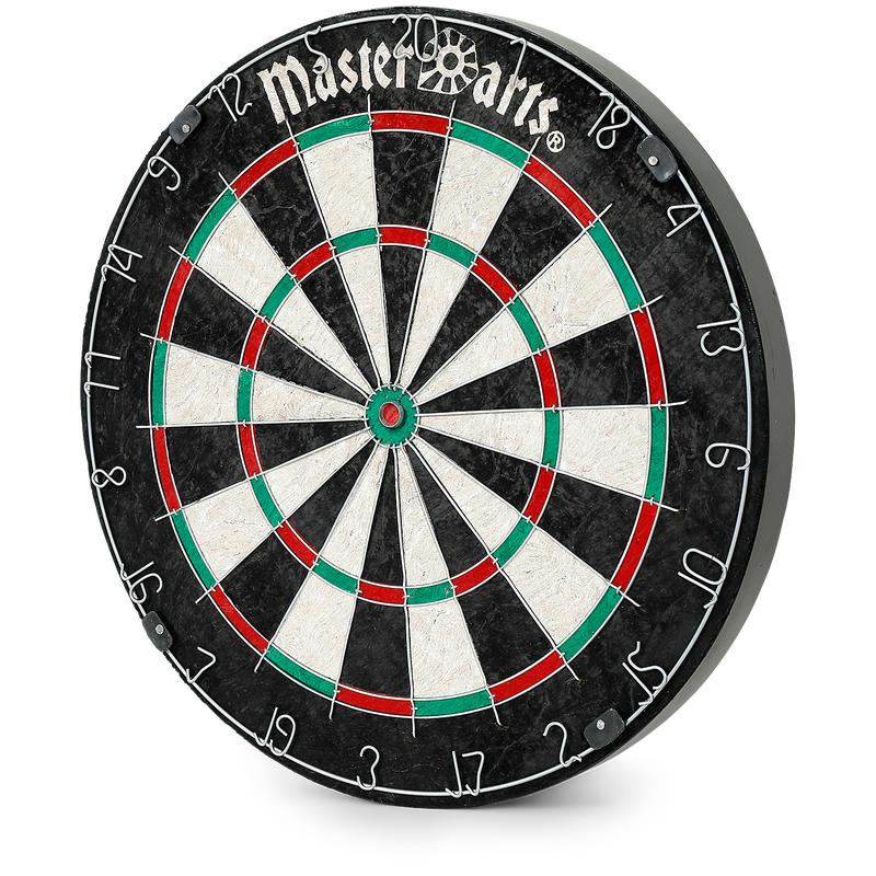 Masterdarts klassische Dartscheibe für Steeldarts (Ø 45 cm, 4 cm)