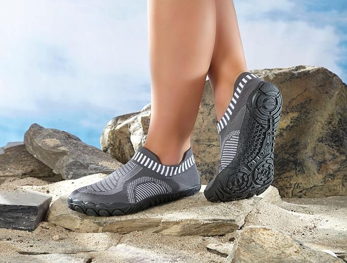 Orbisana Barfussschuhe "Milano", grau (Grösse: 40)