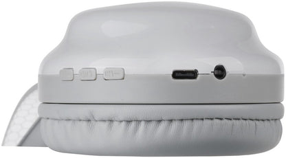 Grundig Over-Ear-Kopfhörer mit RGB-Beleuchtung (Bluetooth, grau)