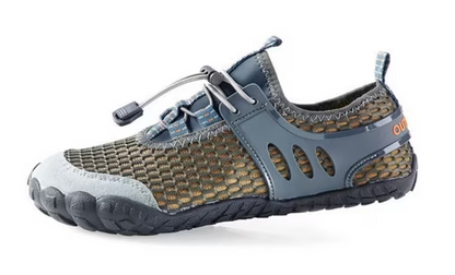 Orbisana Barfussschuh "Hawaii" grau (Grösse: 40)