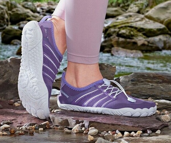 Orbisana Damen-Barfussschuh Minna, lila, Grösse 40