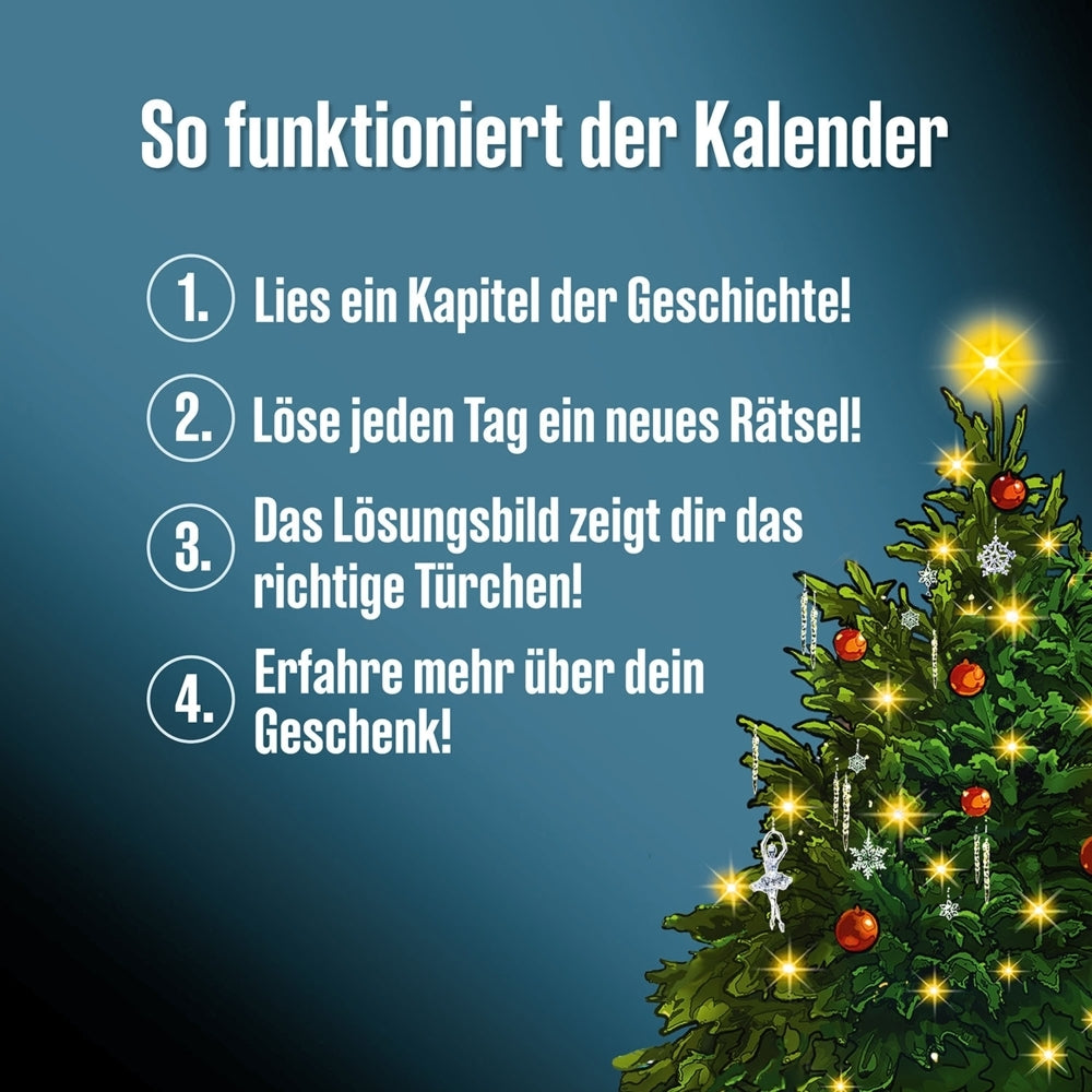 Kosmos - Adventskalender: Die drei ??? "Der Fluch des Feuervogels"