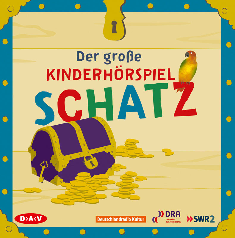 Der große Kinderhörspielschatz, 4 Audio-CD (Div.)