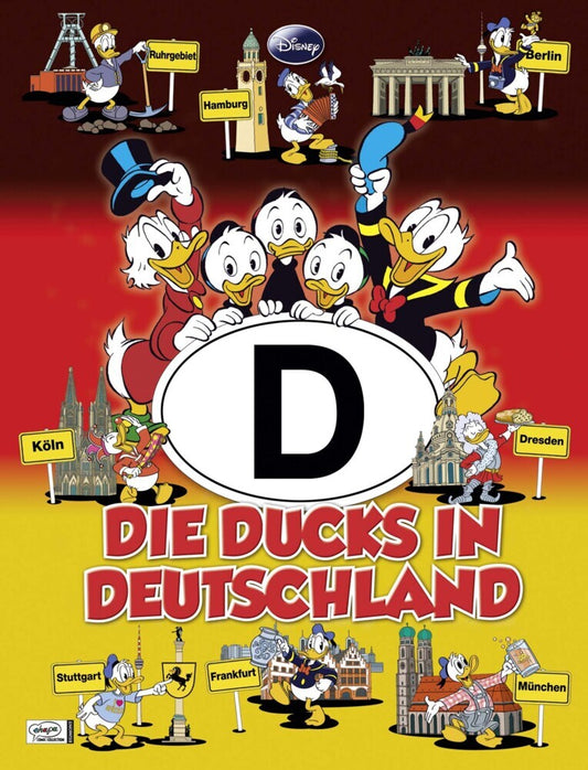 Die Ducks in Deutschland (Jan Gulbransson)