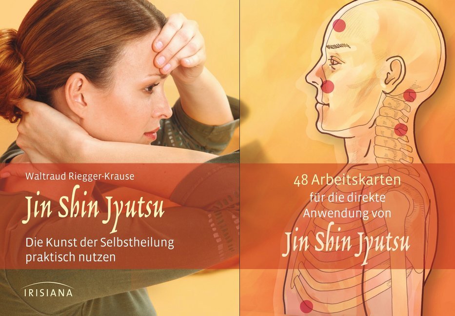 Jin Shin Jyutsu-Set, m. 48 Karten (Waltraud Riegger-Krause)
