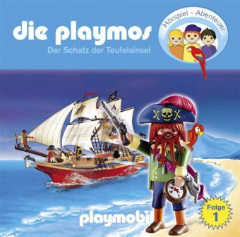 Die Playmos - Der Schatz der Teufelsinsel, 1 Audio-CD (Simon X. Rost)