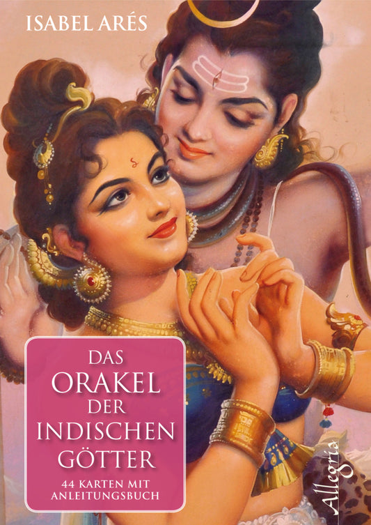 Das Orakel der indischen Götter, Orakelkarten m. Anleitungsbuch (Isabel Arés)