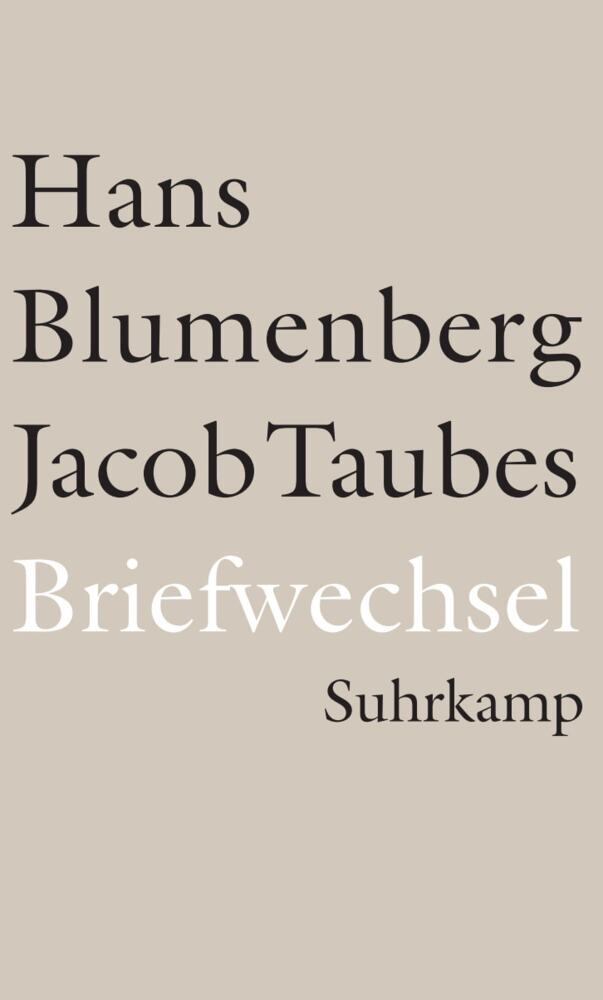 Briefwechsel 1961-1981 (Hans Blumenberg)