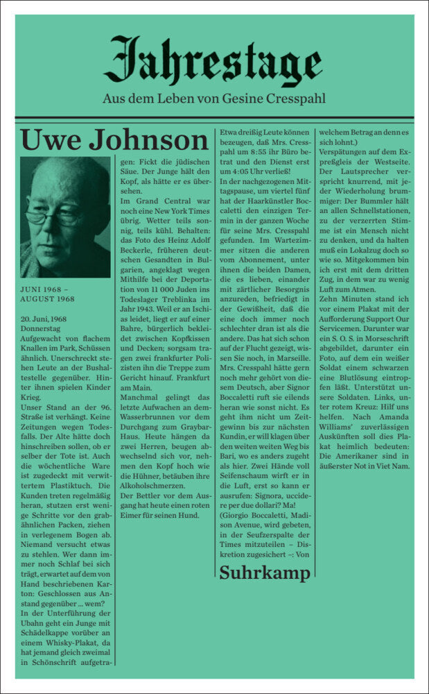 Jahrestage.Bd.4 (Uwe Johnson)