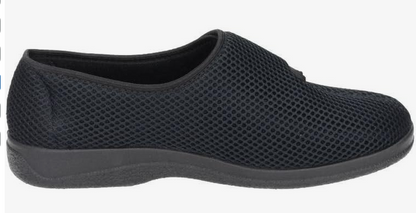Manitu home Herren Hausschuh, schwarz Grösse 43