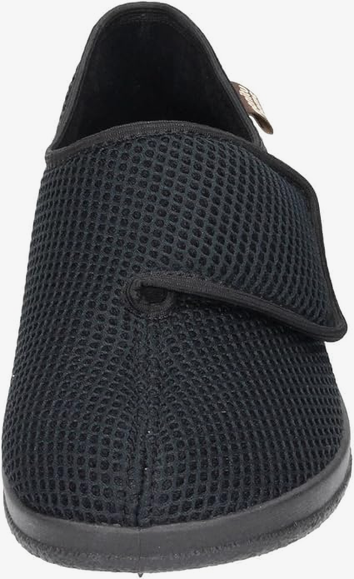 Manitu home Herren Hausschuh, schwarz Grösse 43
