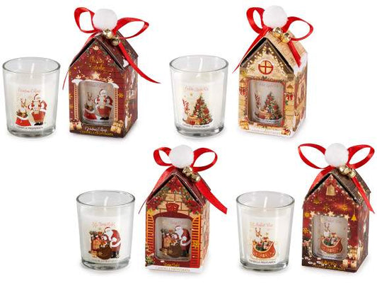 Weihnachts-Duftkerze "Weihnachtsmärchen" im Glas