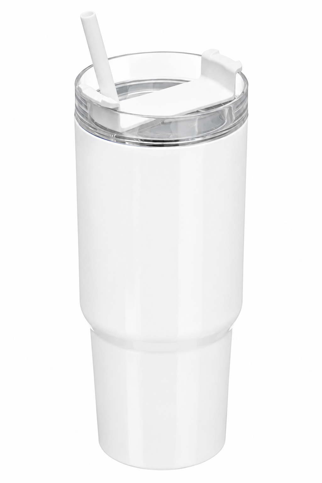 450-ml-Strohhalmbecher, (weiss)