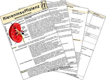 Niereninsuffizienz, Medizinische Taschen-Karte (Nadine K. N. Kneip)