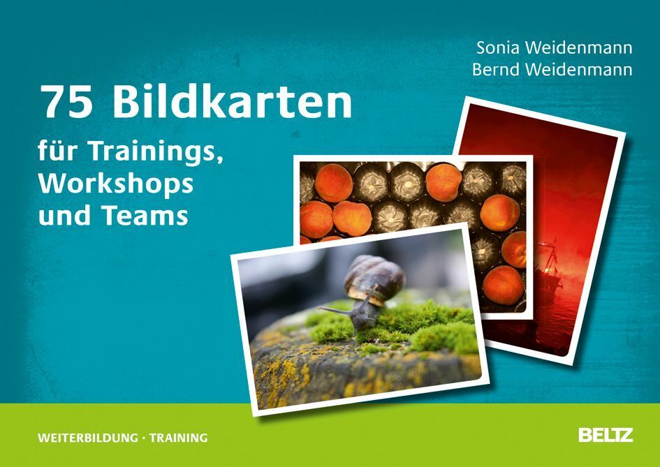 75 Bildkarten für Trainings, Workshops und Teams, Karten (Sonia Weidenmann)