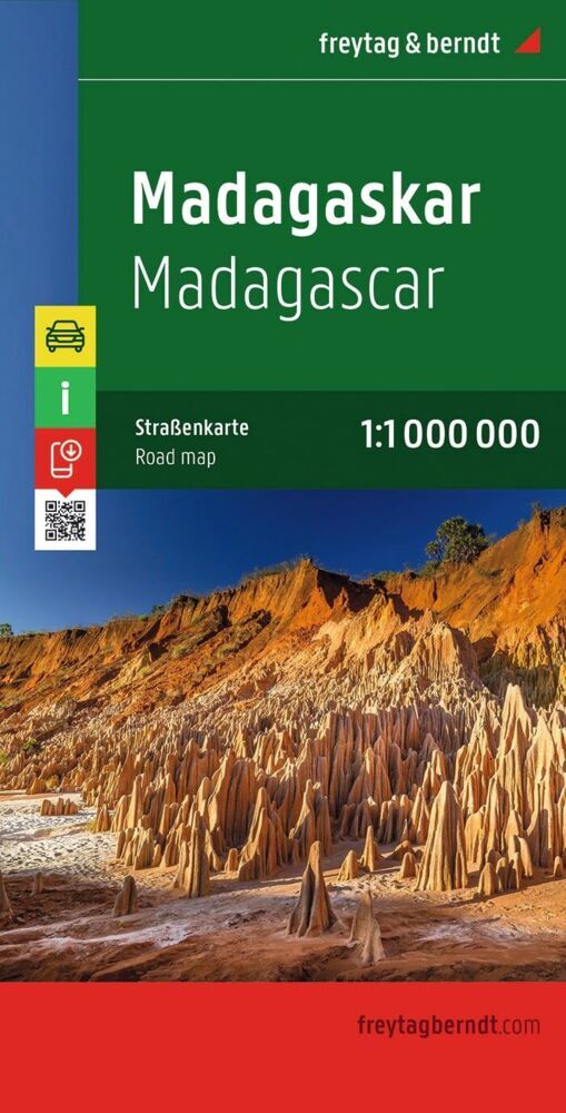 freytag & berndt Straßenkarte Madagaskar 1:1 Mio.