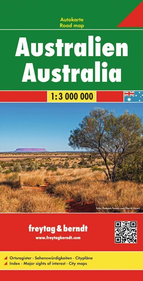freytag & berndt Straßenkarte Australien 1:3 Mio.