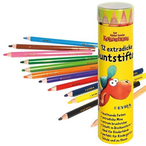 Der kleine Drache Kokosnuss Buntstifte