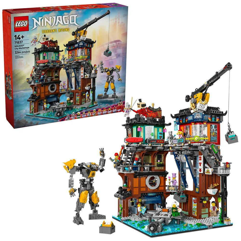 LEGO 71837 - NINJAGO® City Werkstätten (3'244 Teile)