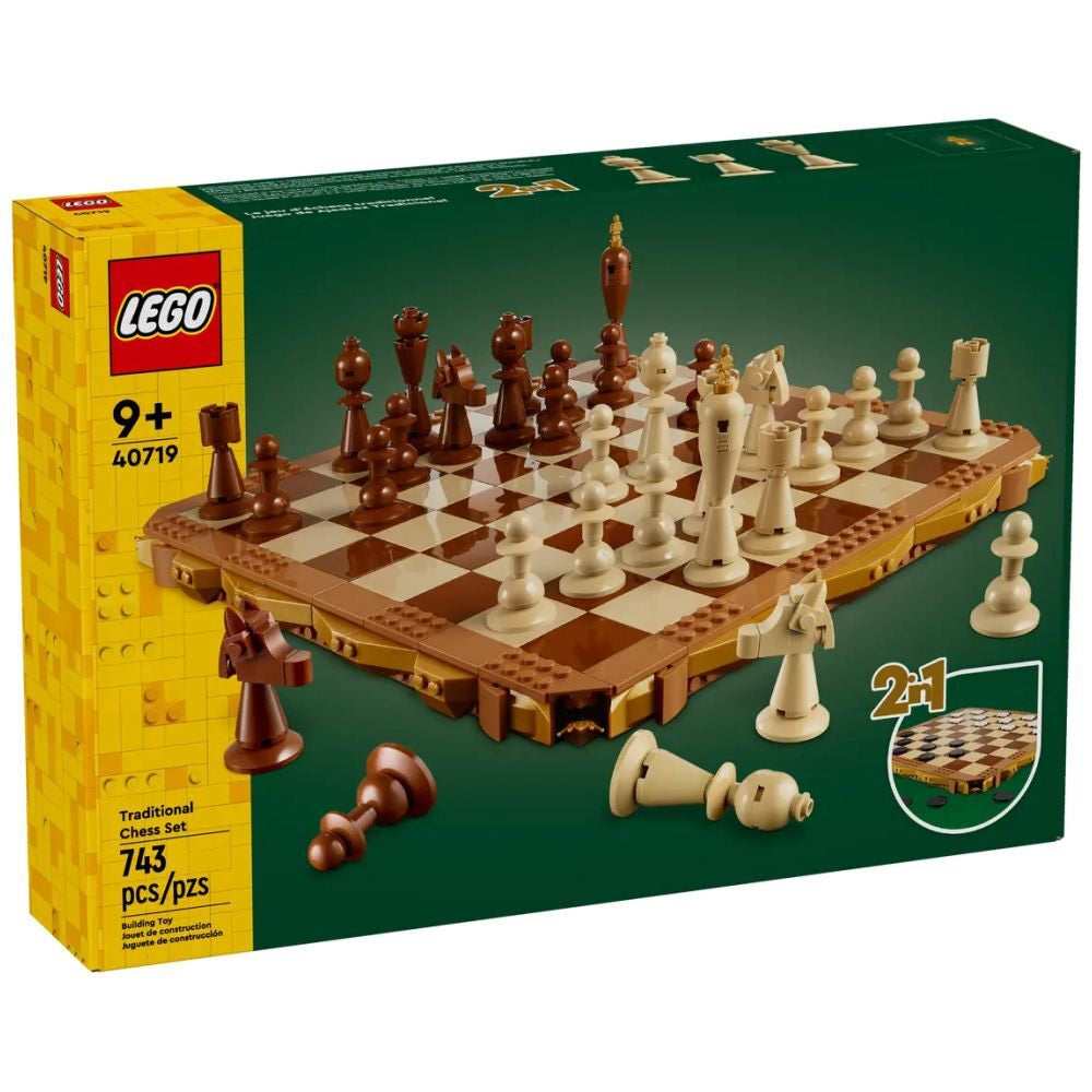 LEGO 40719 - Traditionelles Schachspiel (743 Teile)