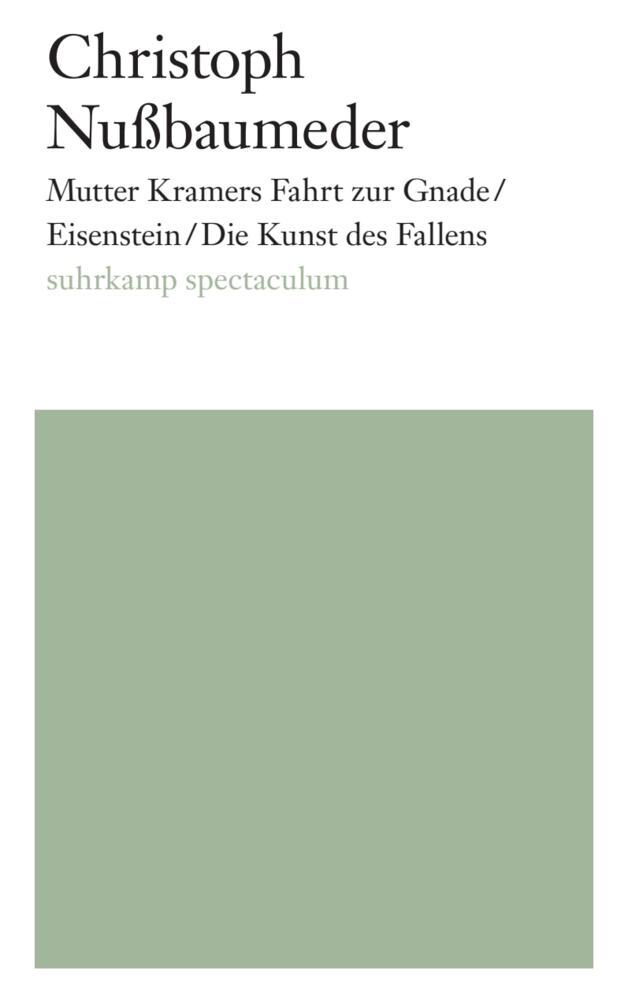 Mutter Kramers Fahrt zur Gnade. Eisenstein. Die Kunst des Fallens (Christoph Nußbaumeder)