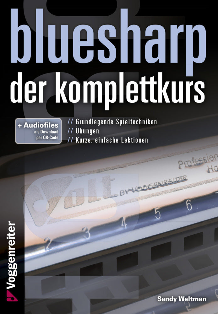 BLUESHARP - DER KOMPLETTKURS, m. 1 Audio-CD (Sandy Weltman)