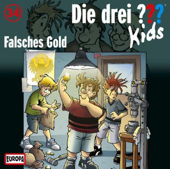 Die drei ???-Kids - Falsches Gold, 1 Audio-CD (Ulf Blanck)