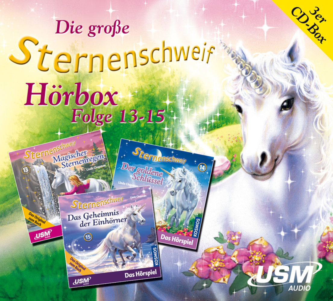Die große Sternenschweif Hörbox Folgen 13-15.Folge.13-15, 3 Audio-CD (Linda Chapman)