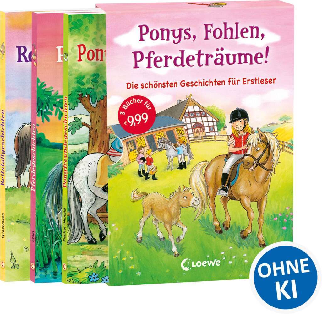 Ponys, Fohlen, Pferdeträume!, 3 Bde.