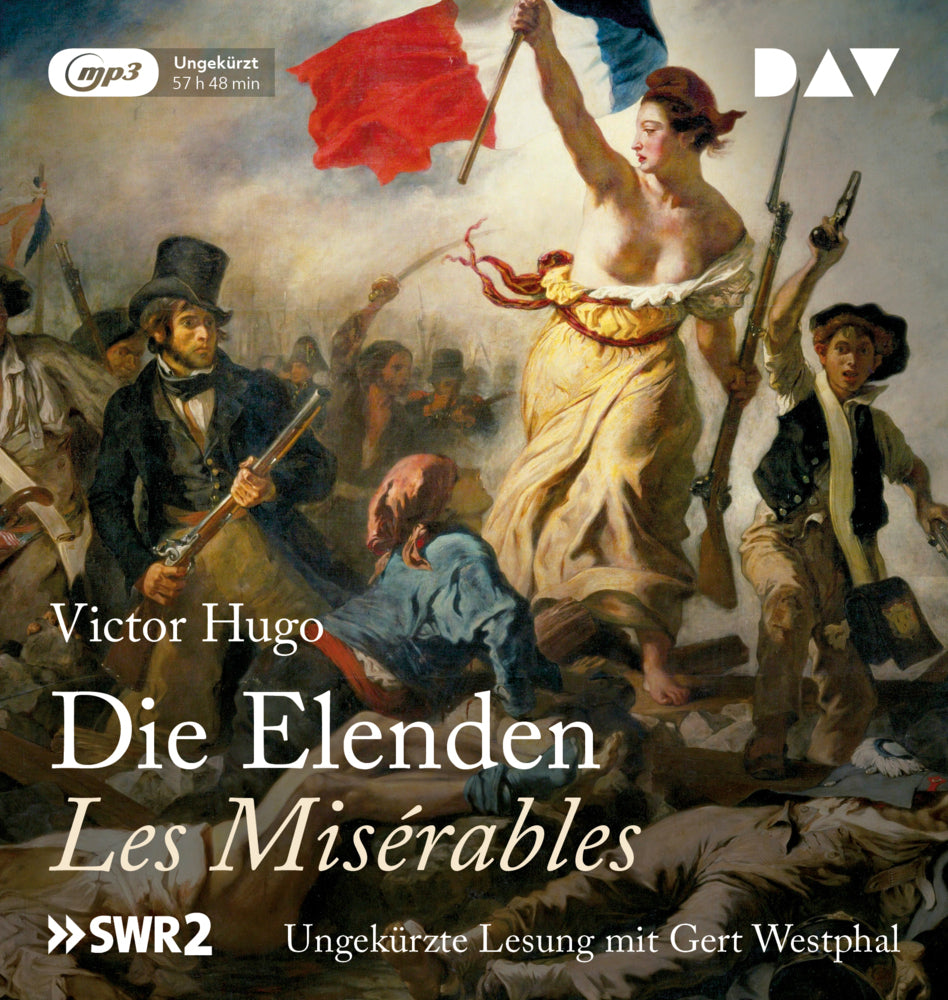 Die Elenden / Les Misérables, 6 Audio-CD (Victor Hugo)