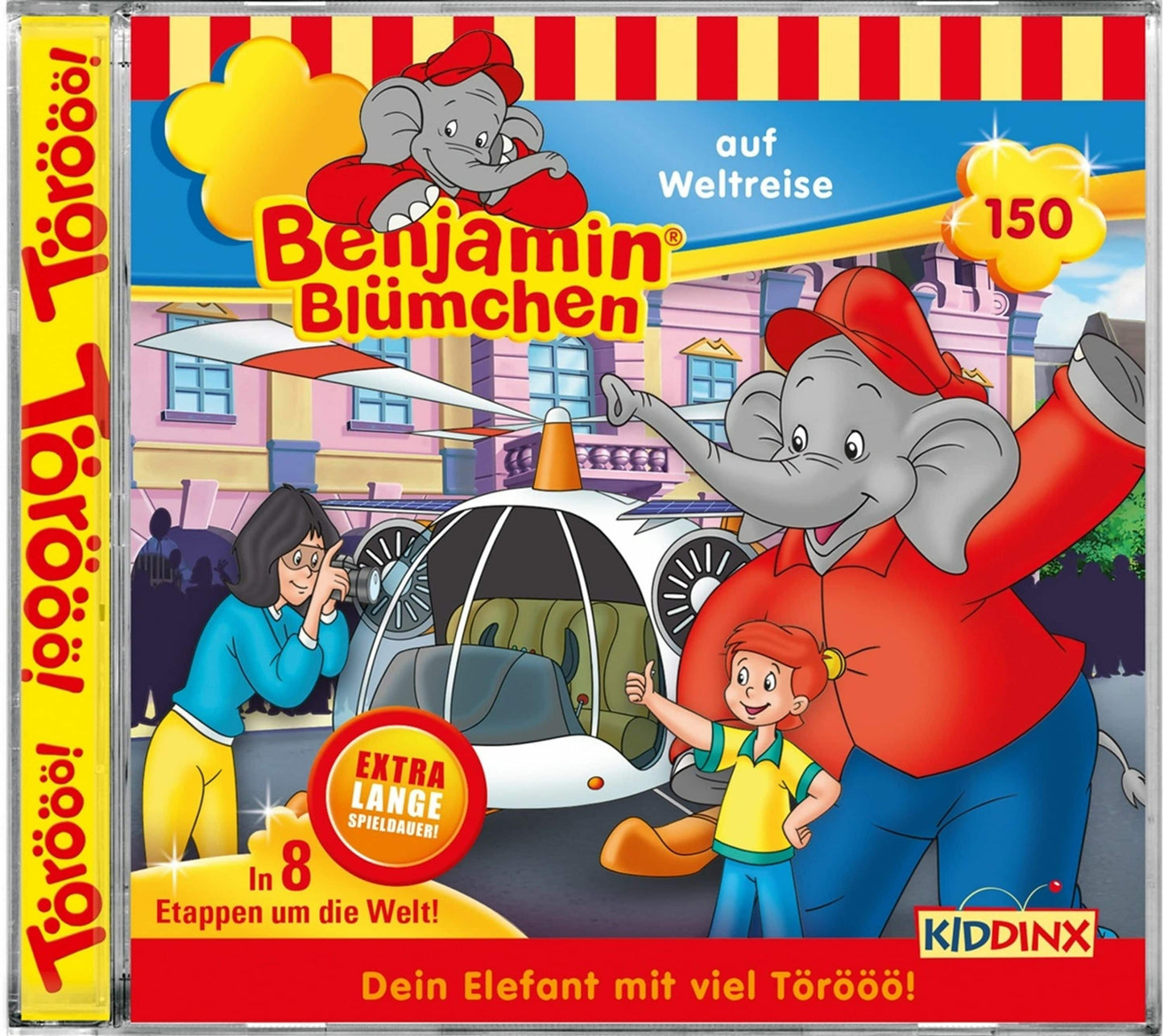 Kiddinx Benjamin Blümchen 150 - Auf Weltreise (Benjamin Blümchen)