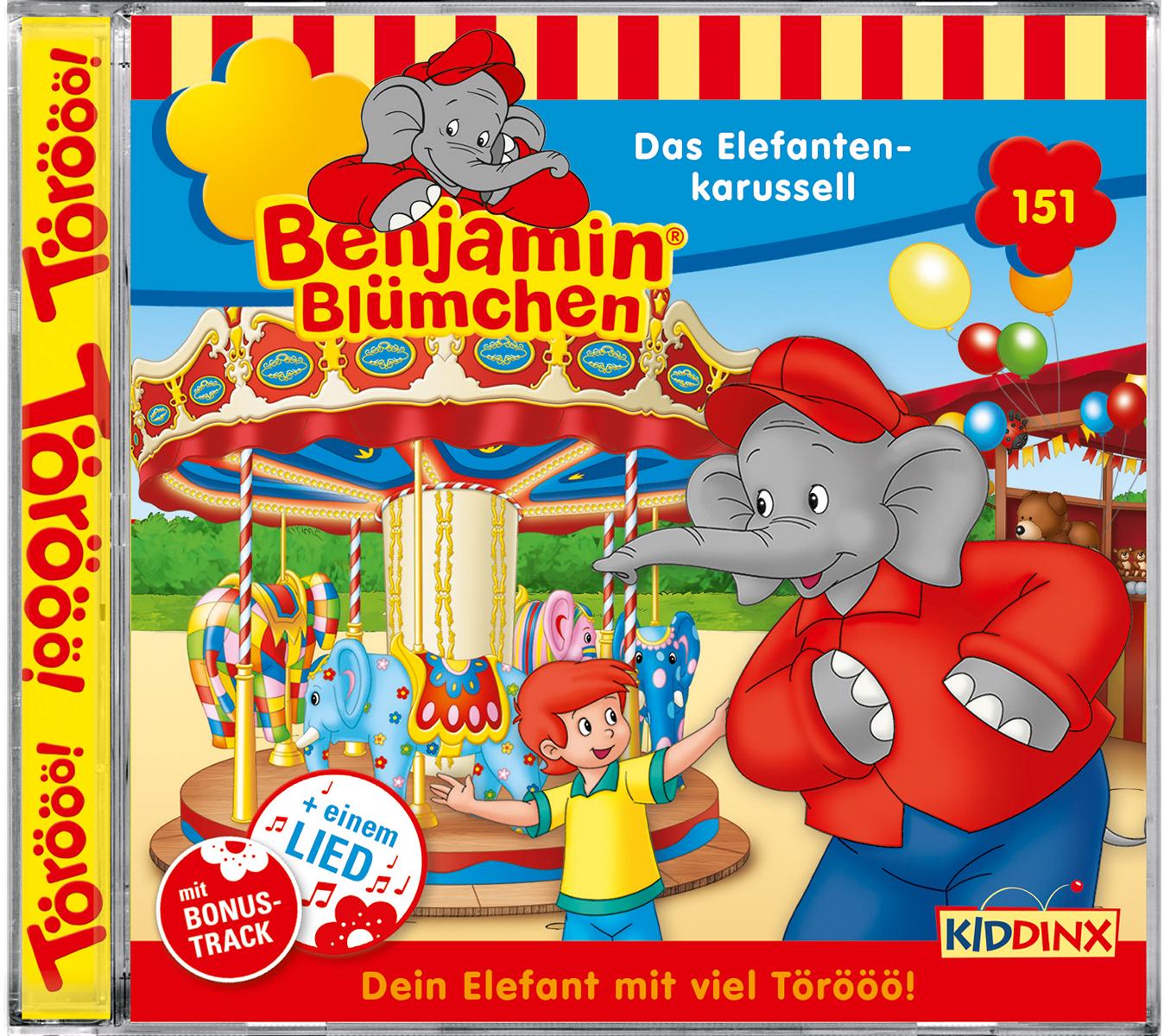 Kiddinx Benjamin Blümchen 151 - Das Elefantenkarussell