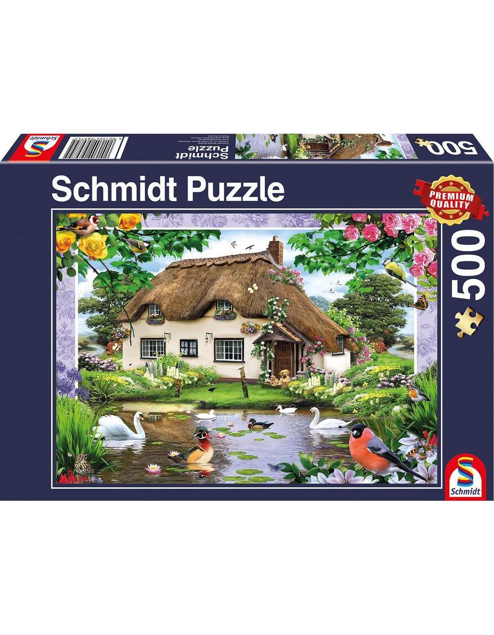 Schmidt Spiele Romantisches Landhaus (500 Teile)