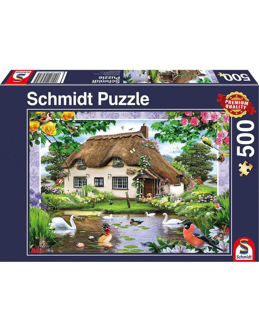 Schmidt Spiele Romantisches Landhaus (500 Teile)