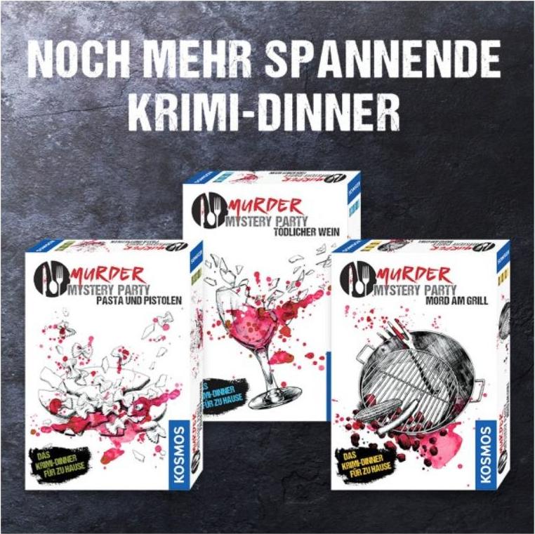 Kosmos Murder Mystery Party - Mord am Grill