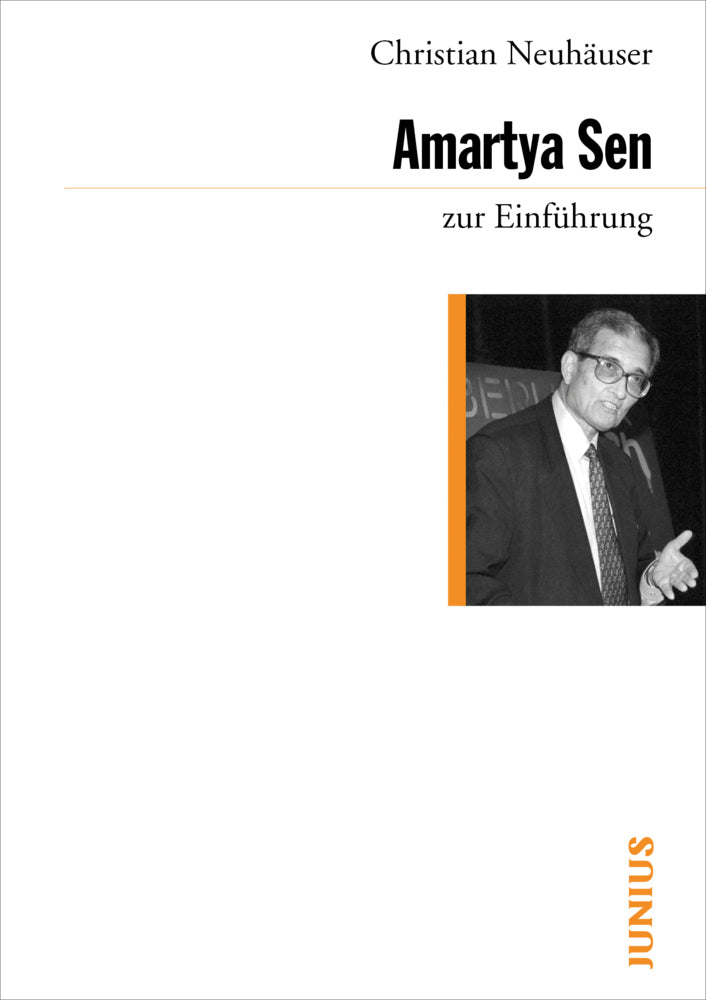 Amartya Sen zur Einführung (Christian Neuhäuser)