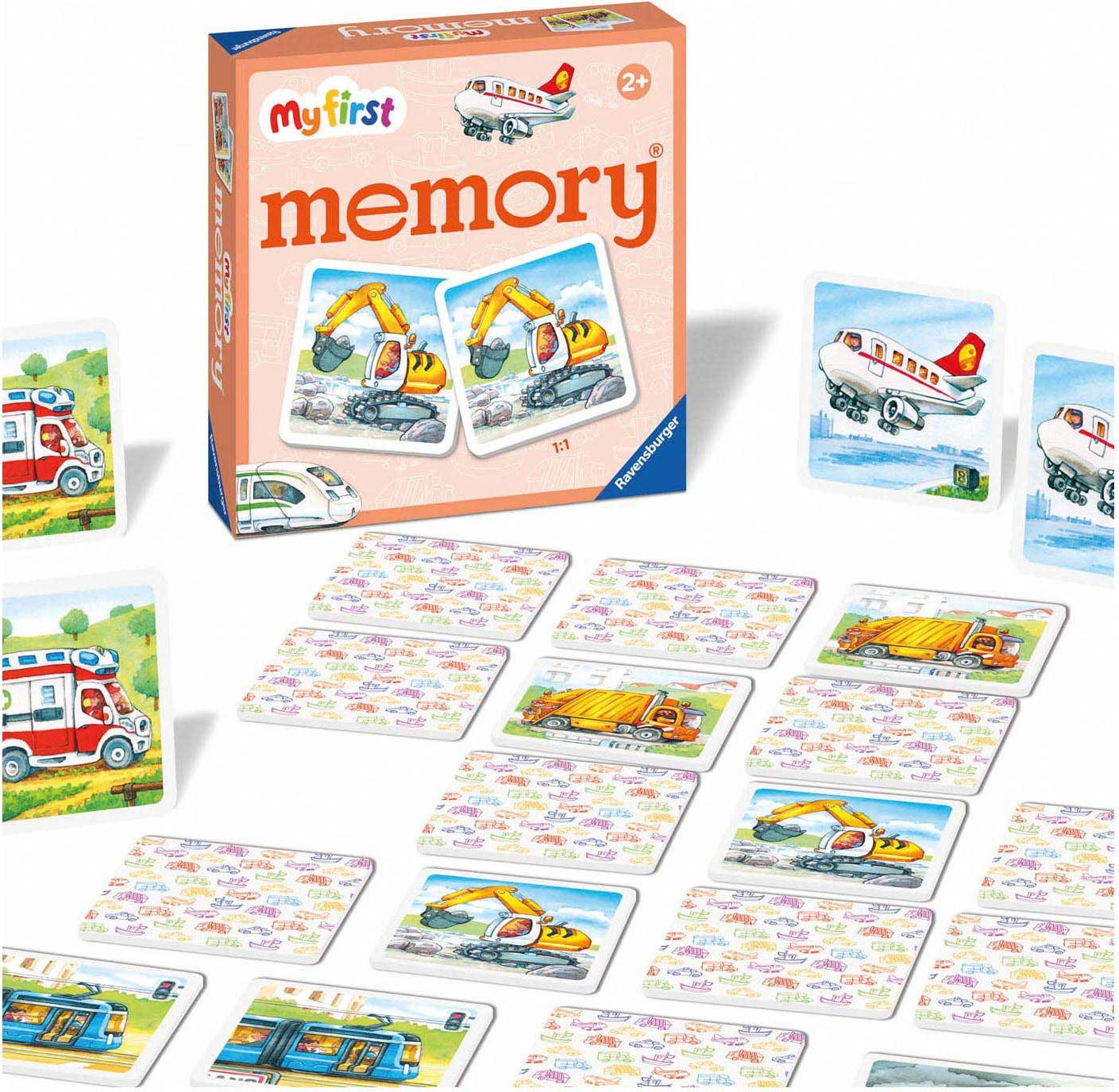 Ravensburger My first memory - Fahrzeuge (Französisch, Niederländisch, Italienisch, Multilingual, Spanisch, Portugiesisch, Japanisch)