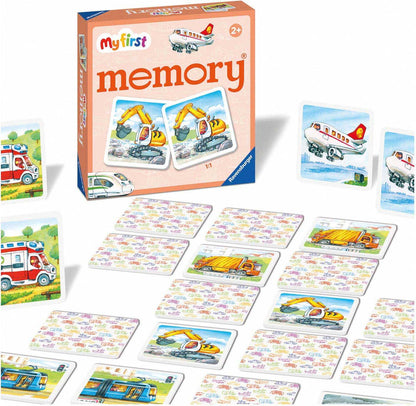 Ravensburger My first memory - Fahrzeuge (Französisch, Niederländisch, Italienisch, Multilingual, Spanisch, Portugiesisch, Japanisch)