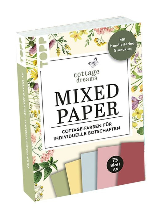 Handlettering Mixed Paper Block Cottage
