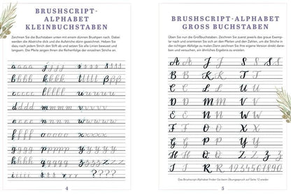 Design Paper A5 Lovely You. Mit Handlett