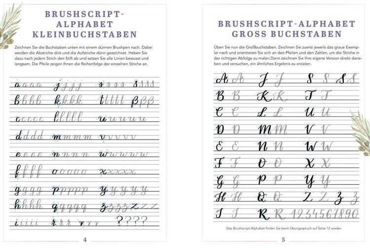 Design Paper A5 Lovely You. Mit Handlett