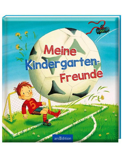 Ars Edition Freundebuch Kindergarten Fussball