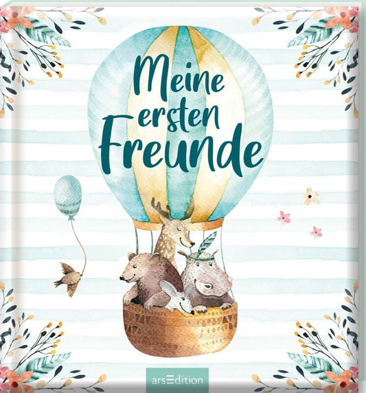 Ars Edition Freundebuch - erste Freunde (Deutsch, 2021)