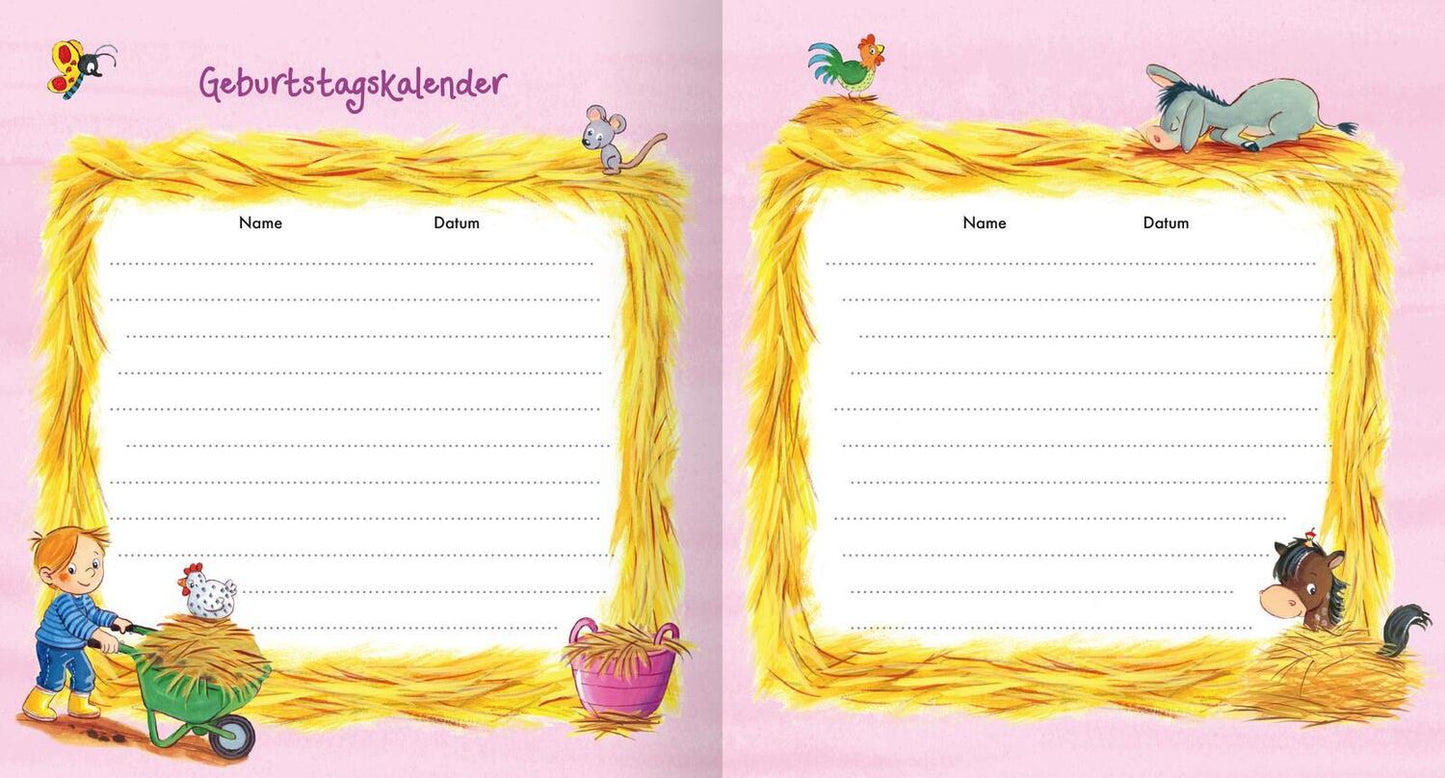 Ars Edition Freundebuch Kindergarten Bauernhof (Deutsch, 2022)